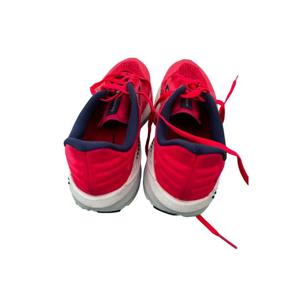 Brooks Launch 9 Women’s Running Shoes Size 8 Pink/Navy – Lightweight & Cushioned - Picture 2 of 4